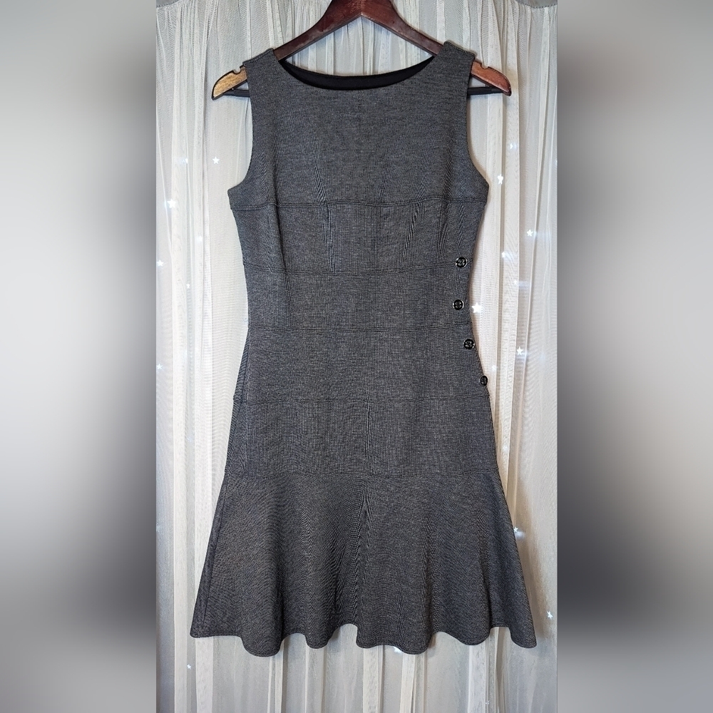 Enfocus Studio Gray Dress Size 6 Dress